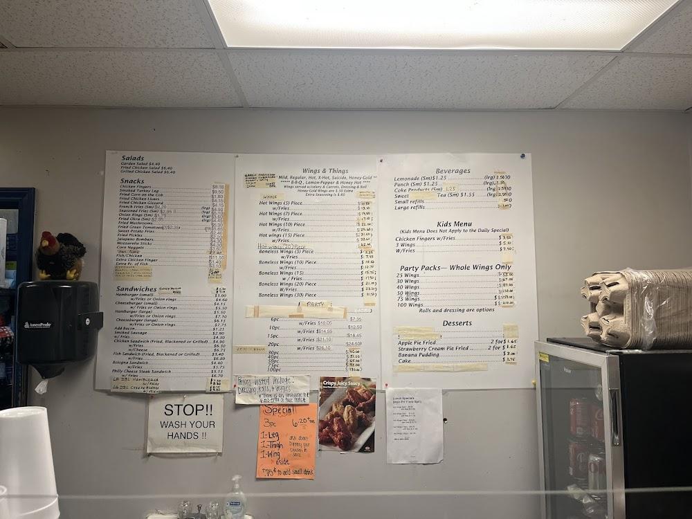 Don Don Hot Wings Bartlett Menu image 4